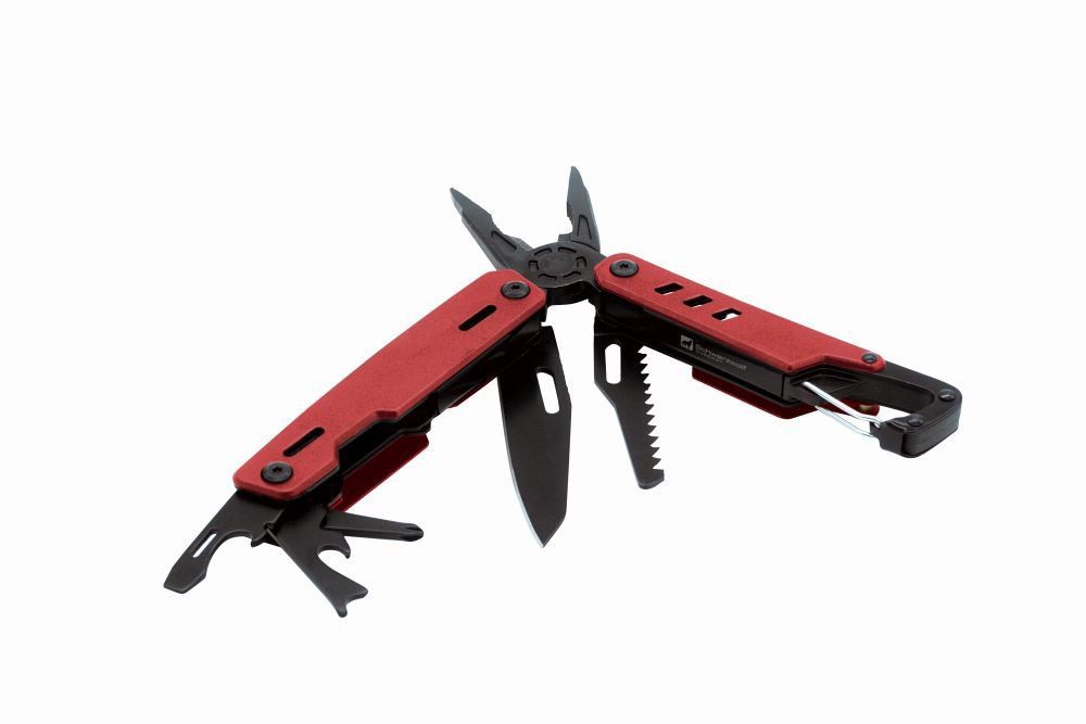 Schwarzwolf NOBLE Multifunkční nářadí s 11 nástroji, červené