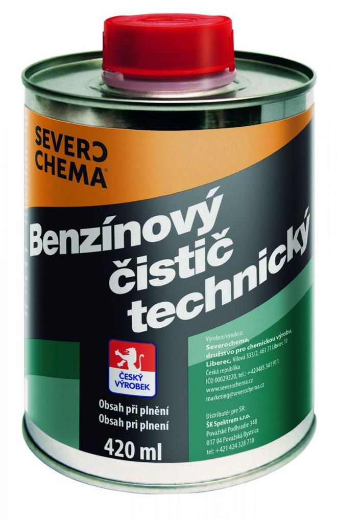 Severochema Benzínový čistič technický 420 ml