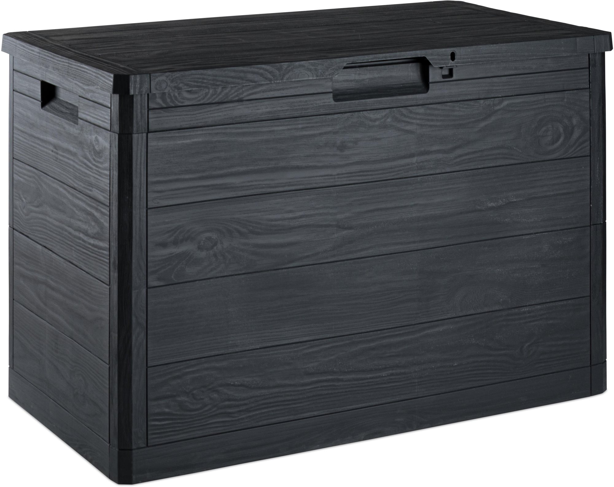 TOOMAX Zahradní úložný box WOODYS, objem 160 l, grafit