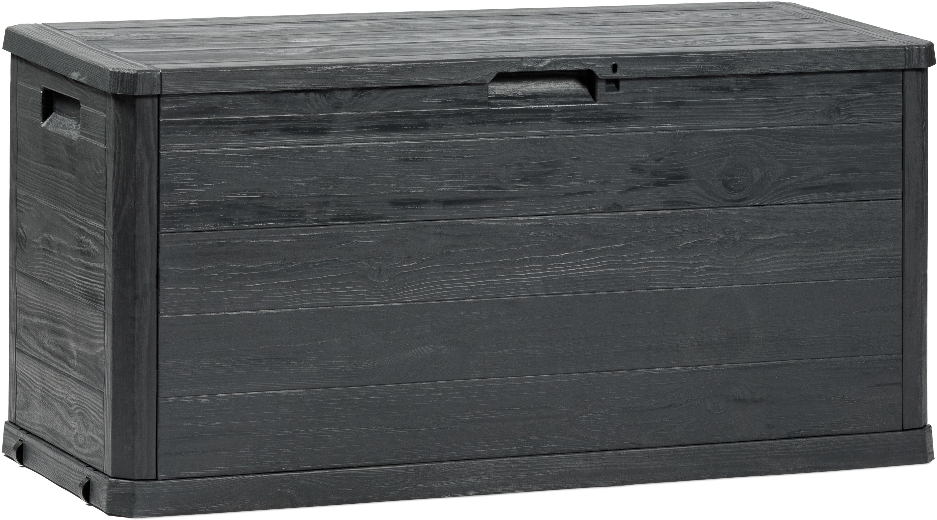 TOOMAX Zahradní úložný box WOODYS, objem 280 l, grafit
