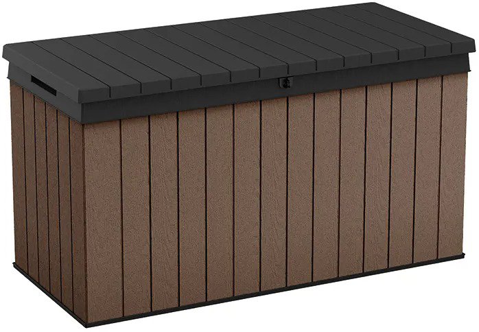 KETER Zahradní úložný box DARWIN, objem 570 l, hnědý