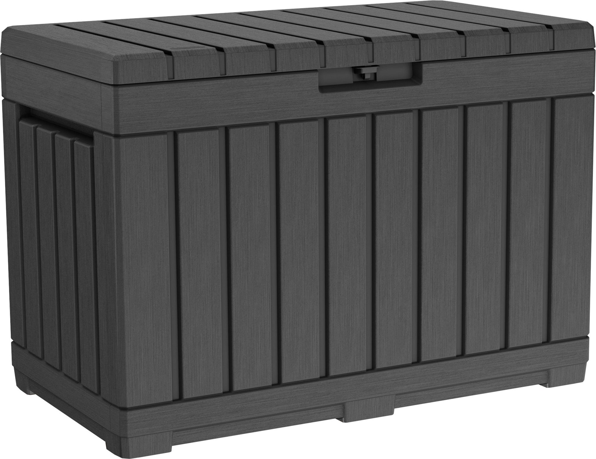 KETER Zahradní úložný box KENTWOOD, objem 190 l, grafit