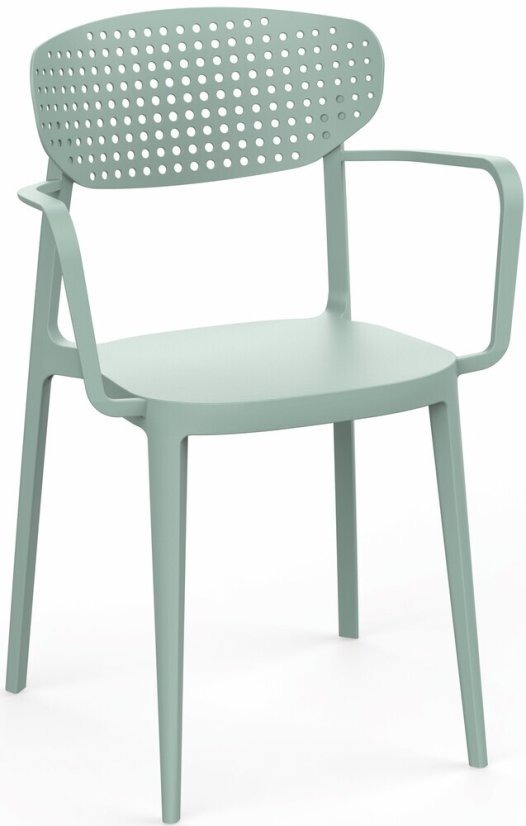 ROJAPLAST Židle zahardní AIRE ARMCHAIR, nilská zelená