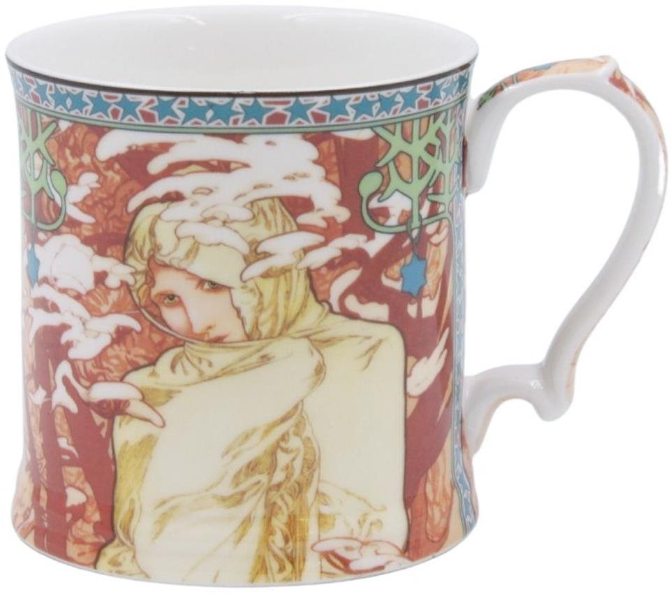 Home Elements porcelánový hrnek 360 ml, Mucha Zima
