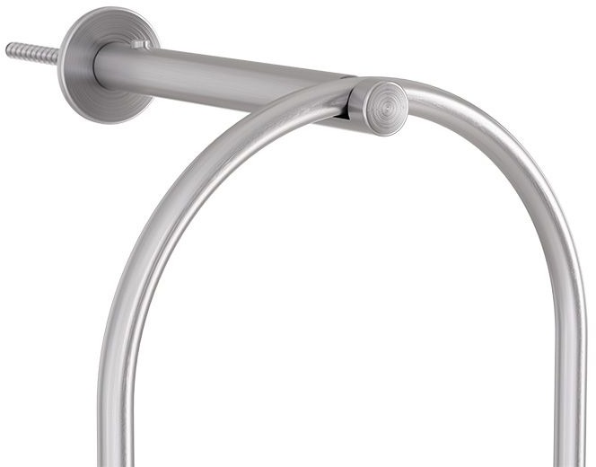 Höfats Oval Candle Wall Mount Silver