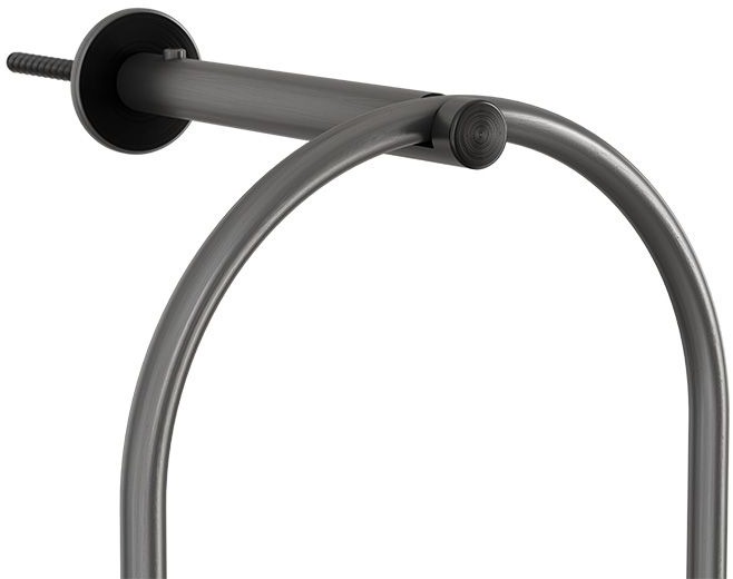 Höfats Oval Candle Wall Mount Black
