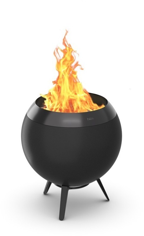 Höfats Moon 45 All Black - ohniště s nízkou podstavou