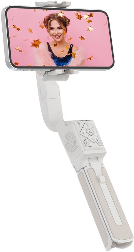 Hohem iSteady Q 360° AI selfie stick white