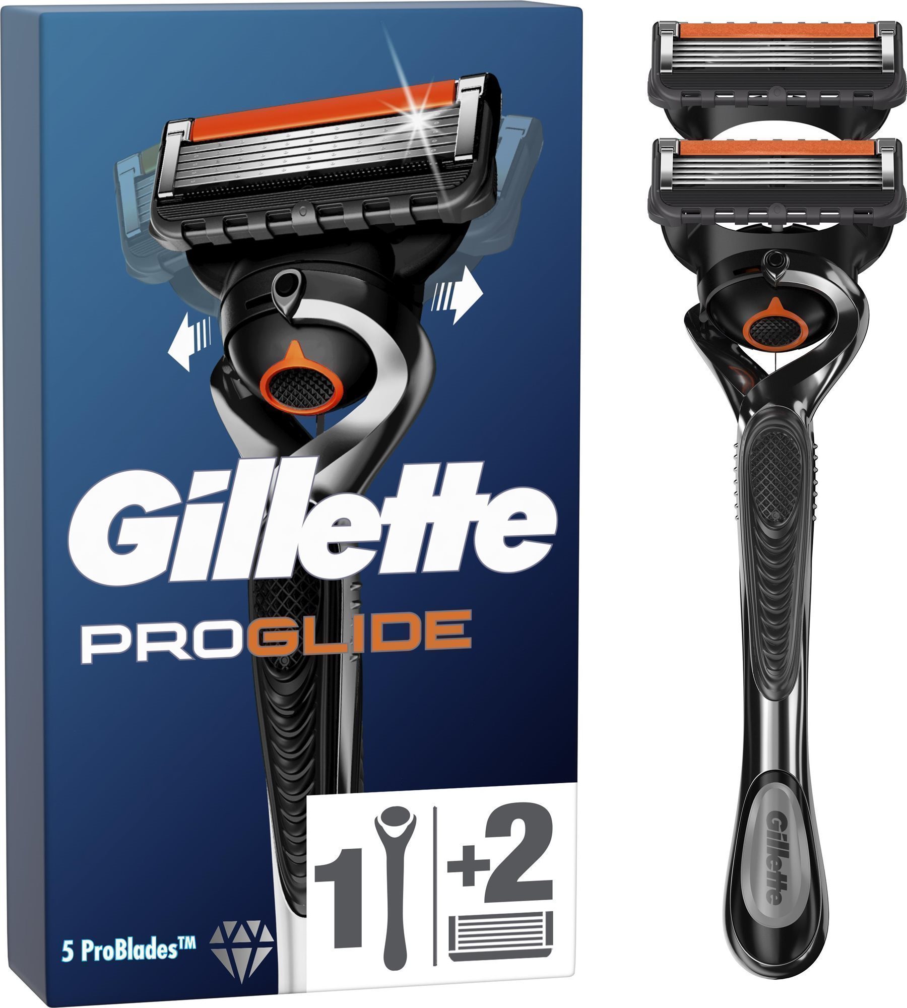 GILLETTE ProGlide + hlavice 2 ks