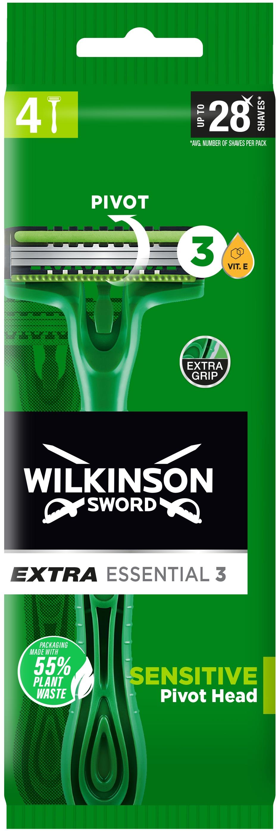 WILKINSON Extra3 Sensitive 4 ks
