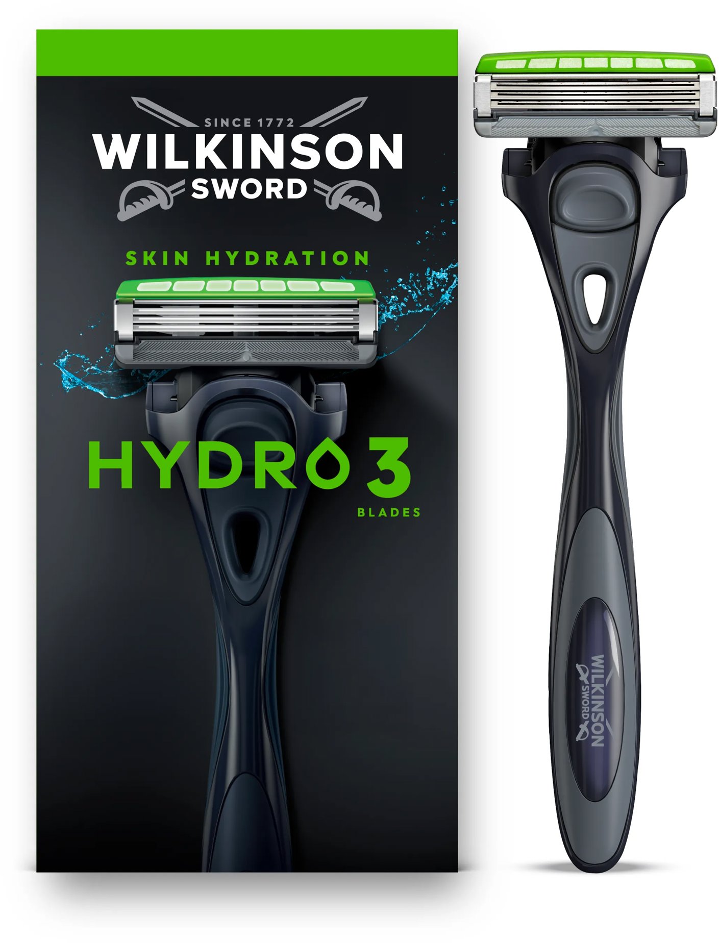 WILKINSON Hydro 3 Black Edition + 1 ks