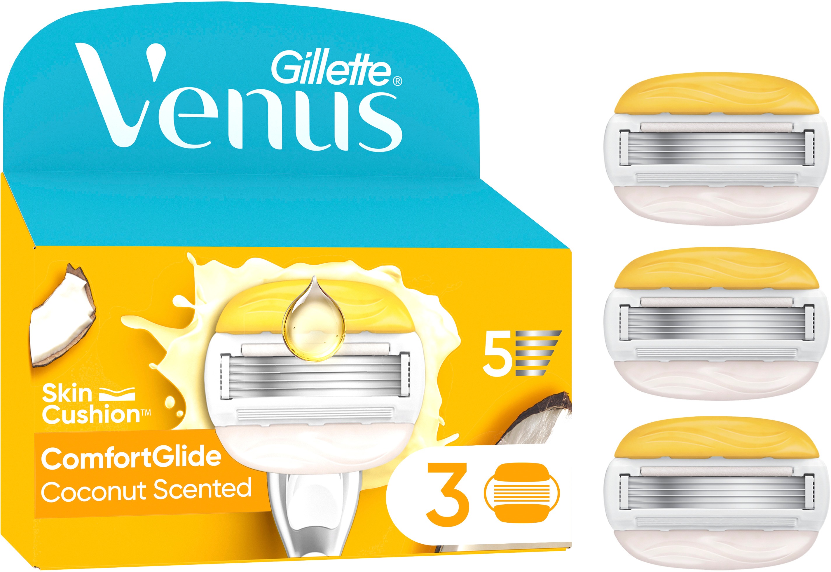 GILLETTE Venus ComfortGlide Coconut 3 ks