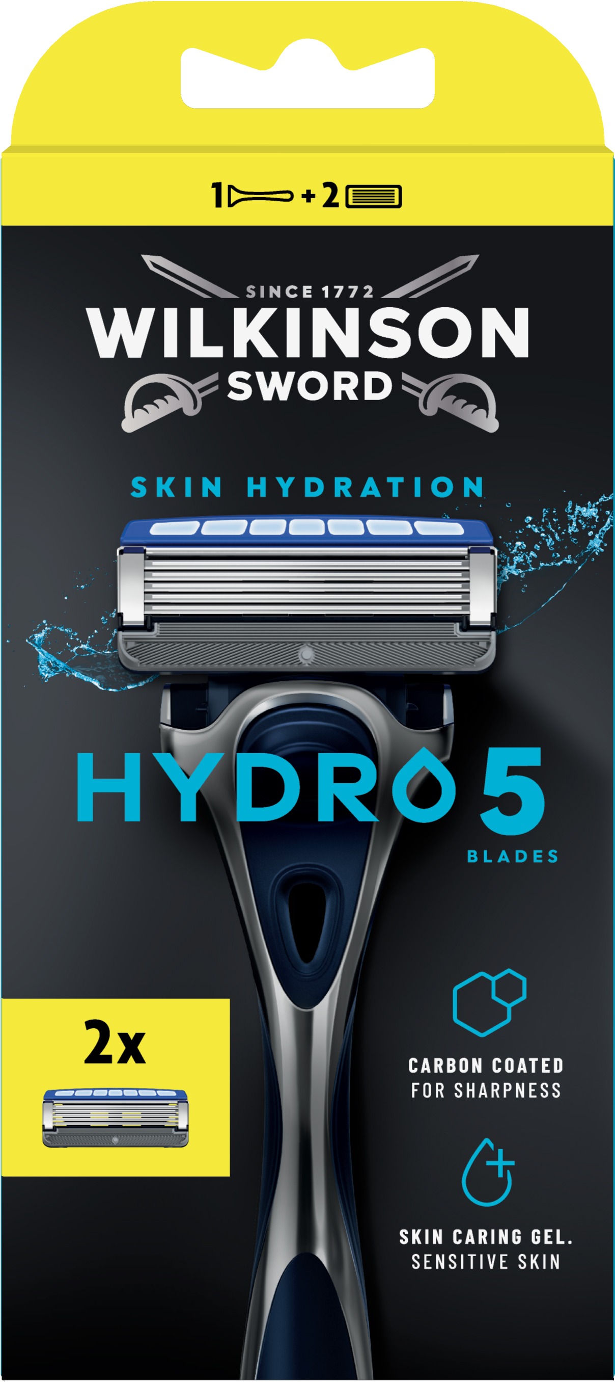 WILKINSON Hydro 5 Skin Protection + 2 náhradní hlavice