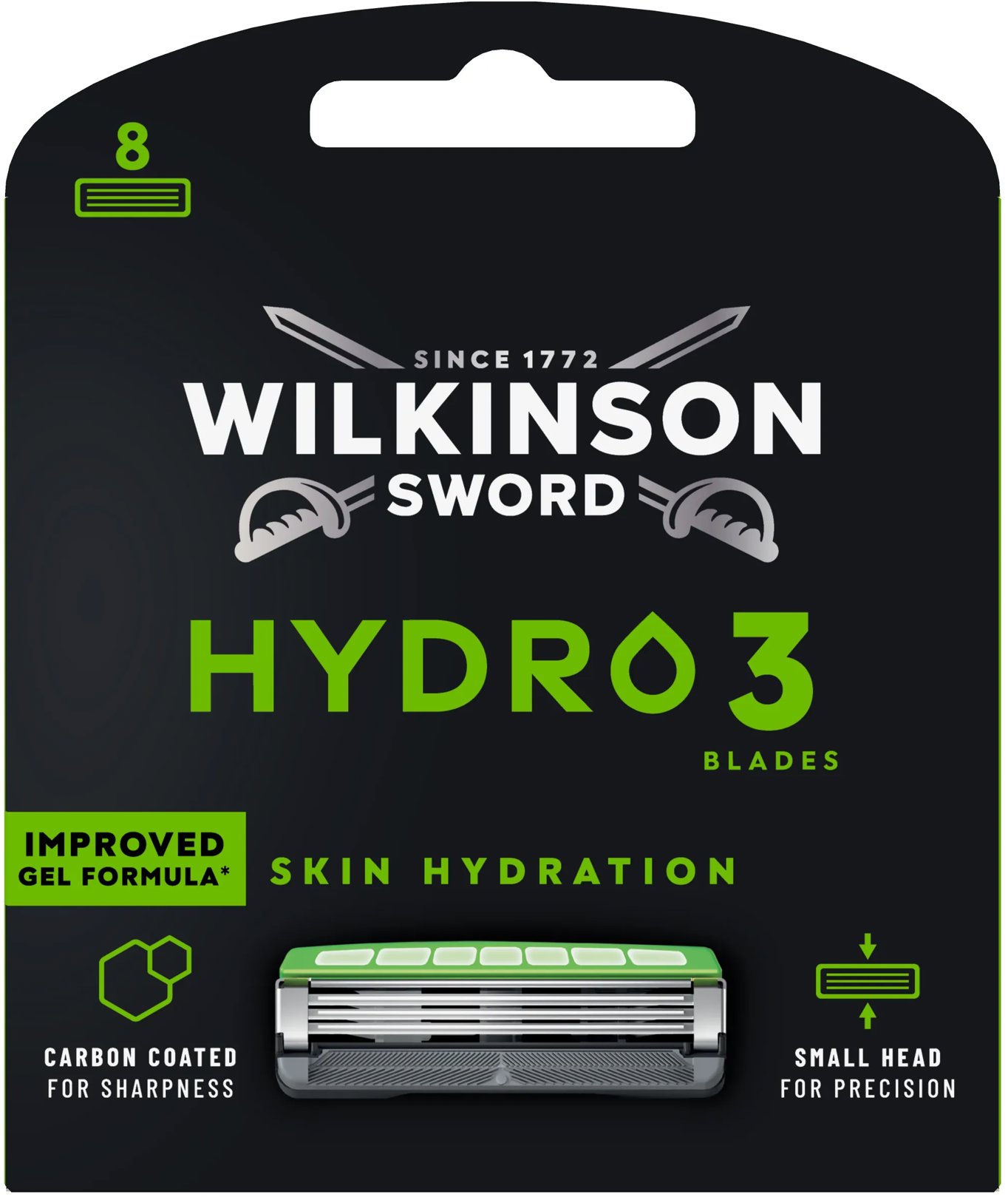 WILKINSON Hydro 3 Skin Hydration 8 ks