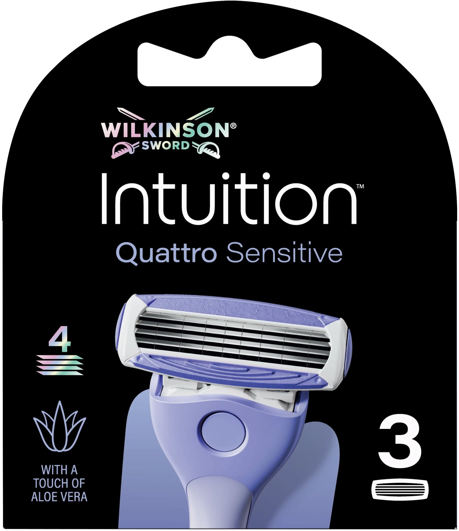 WILKINSON Sword Intuition Quattro Sensitive 3 ks