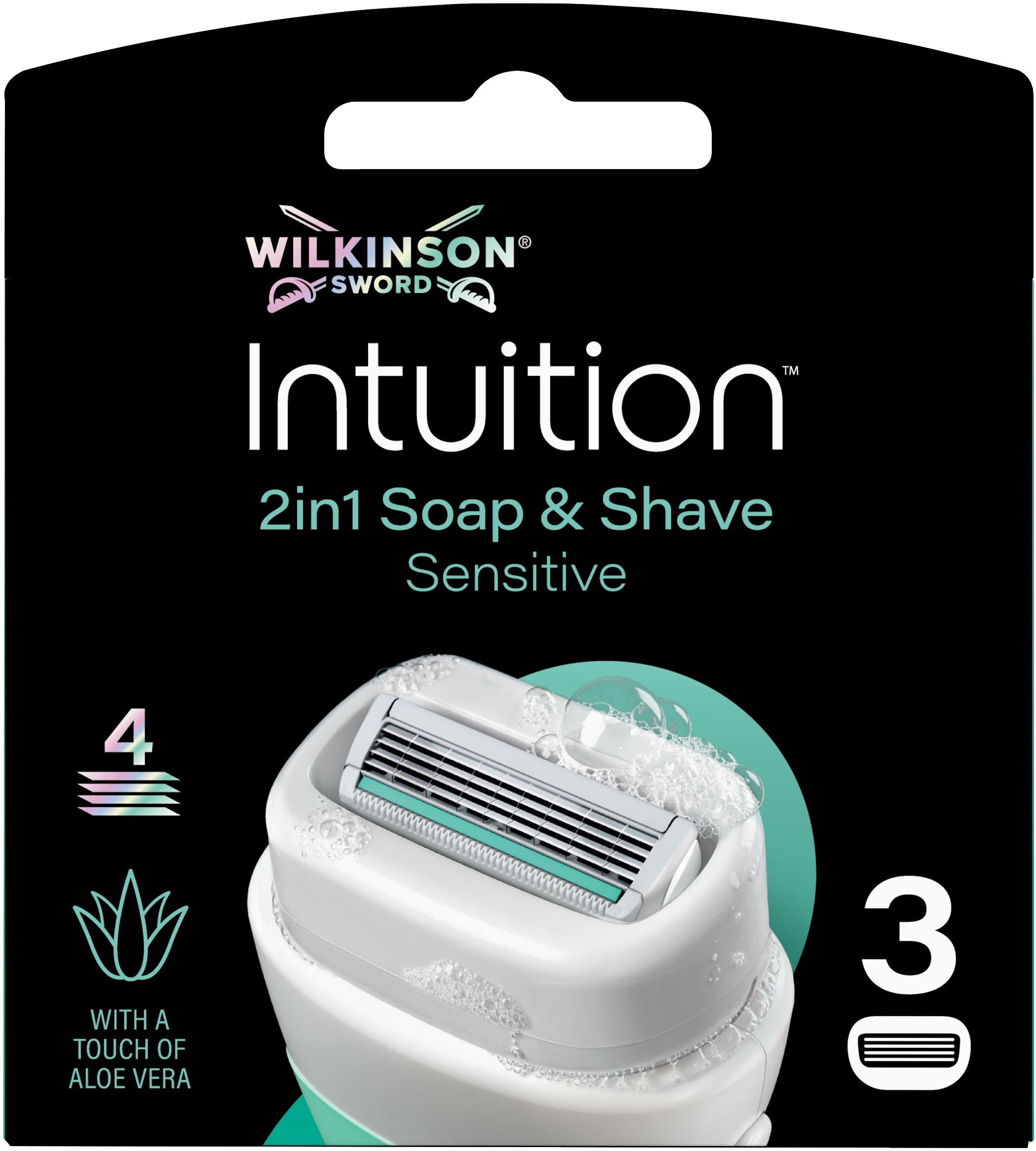 WILKINSON Intuition Sensitive Care 3 ks
