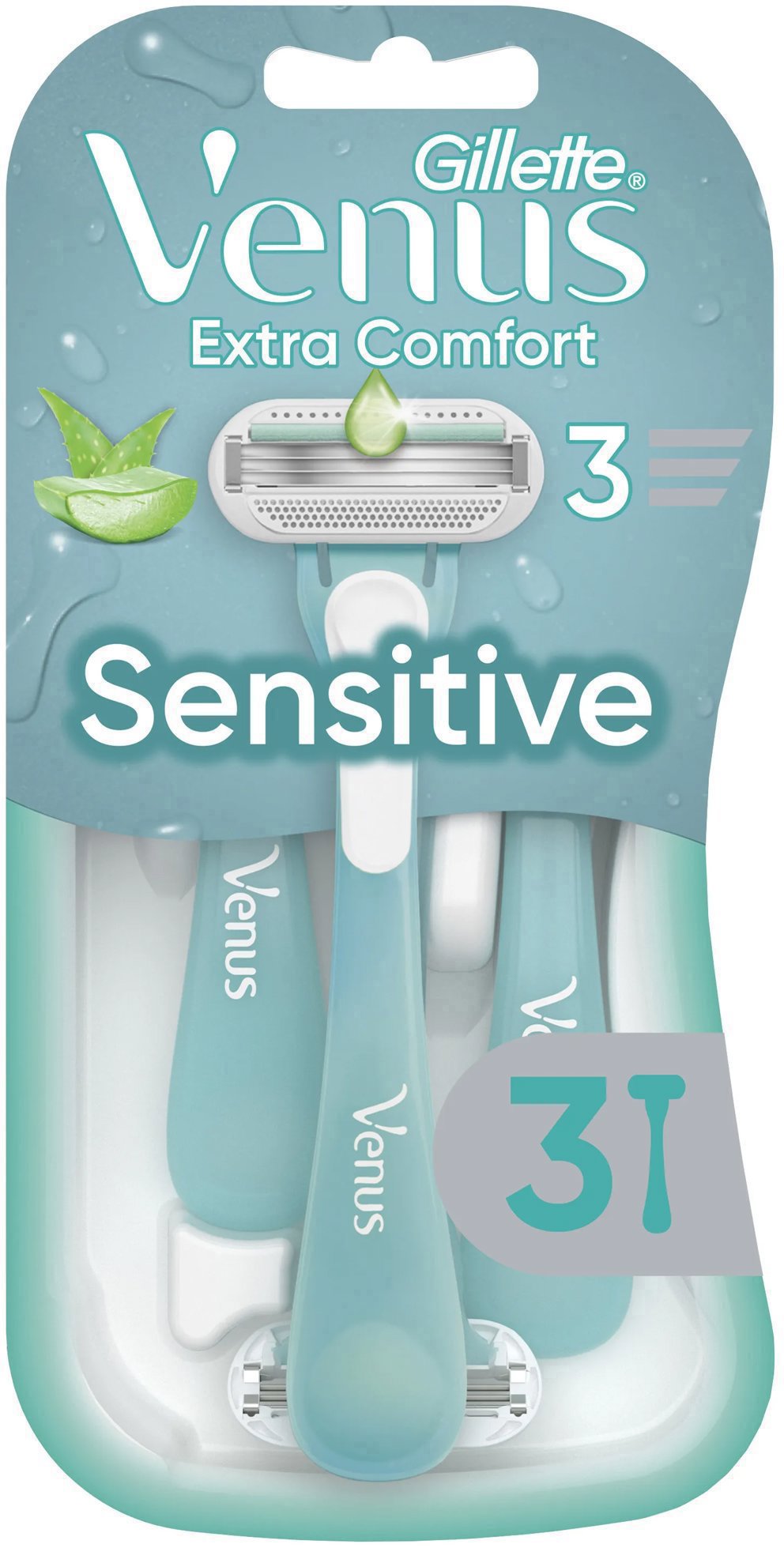 GILLETTE Venus Extra Comfort Sensitive holítka 3 ks