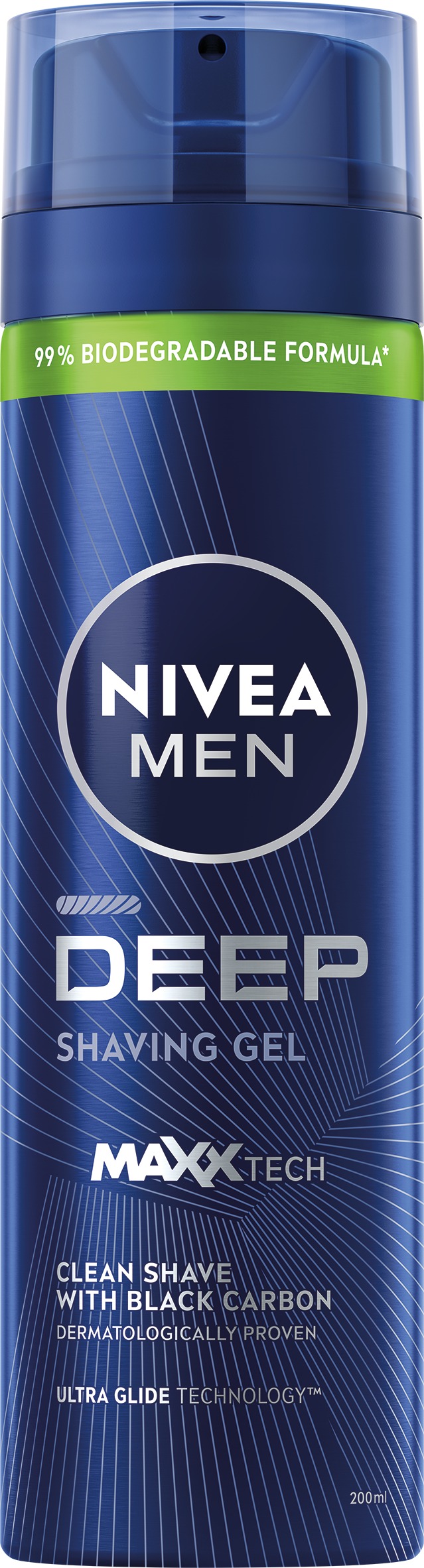 NIVEA Men Deep Shaving Gel 200 ml