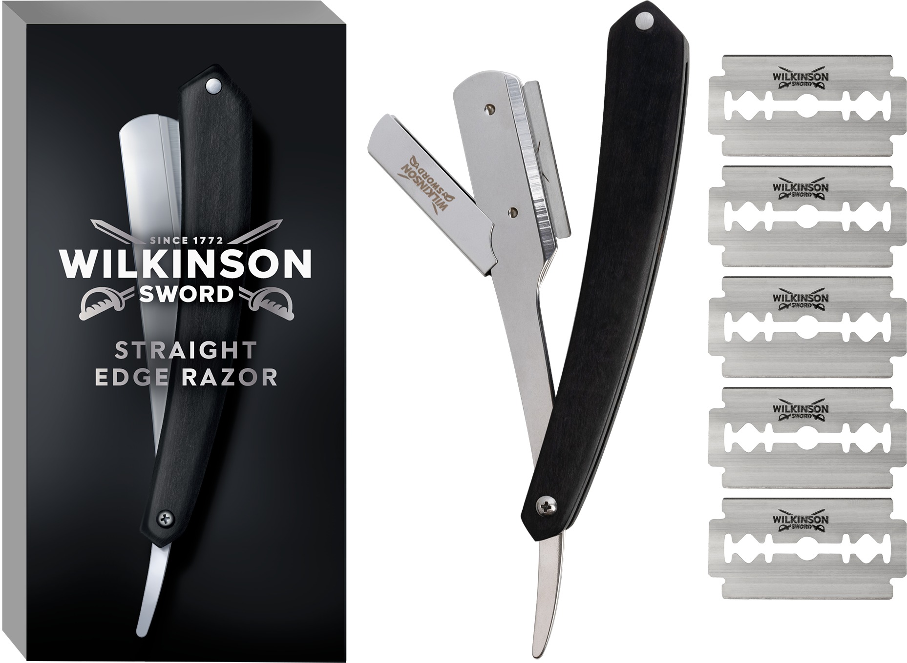 WILKINSON Vintage Edition Cut Throat + žiletky 5 ks