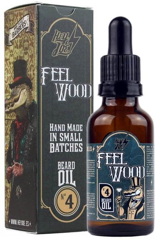 HEY JOE Feel Wood, olej na vousy 30 ml