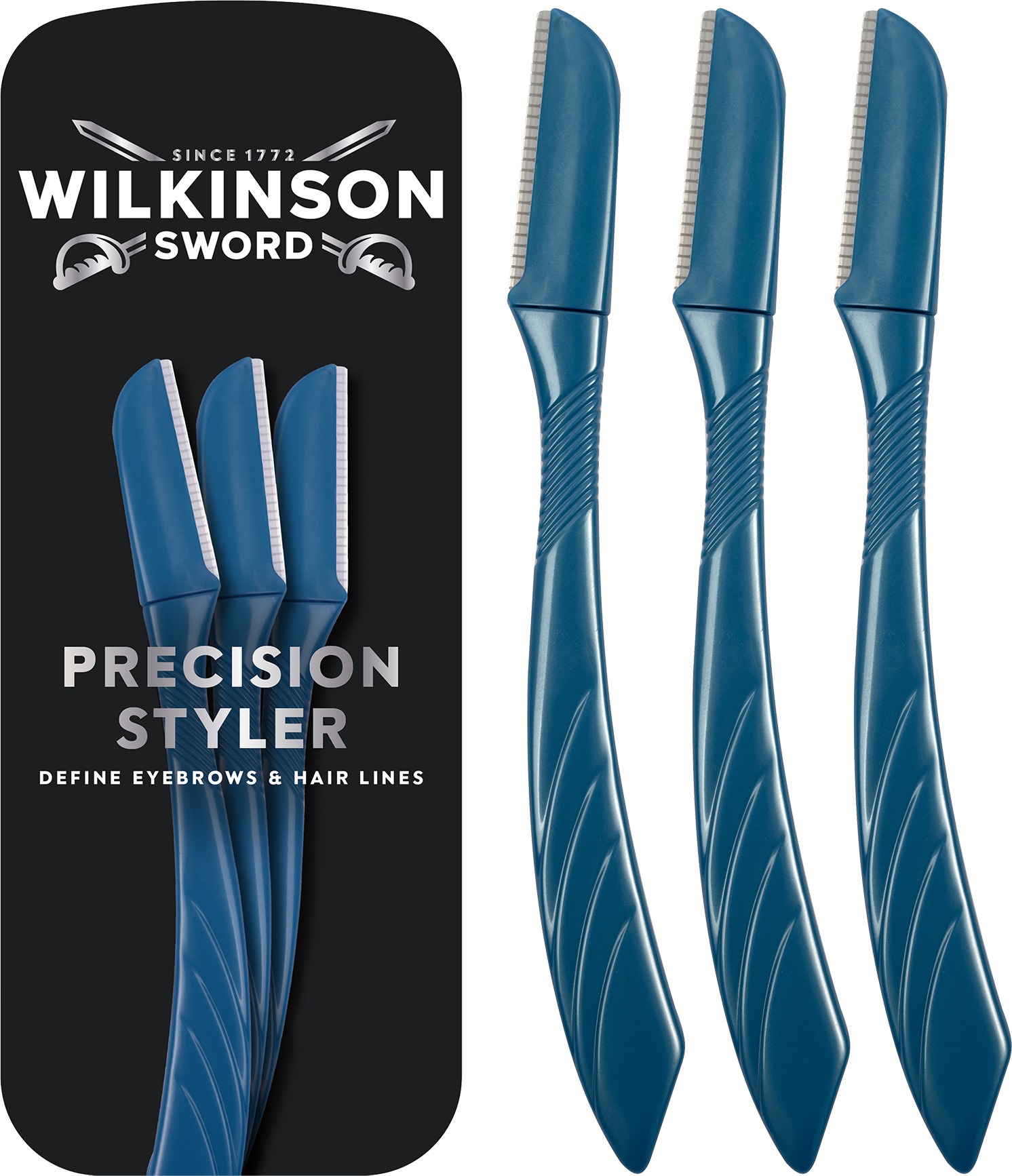WILKINSON Precision Styler zarovnávač obočí a vousů 3 kusy