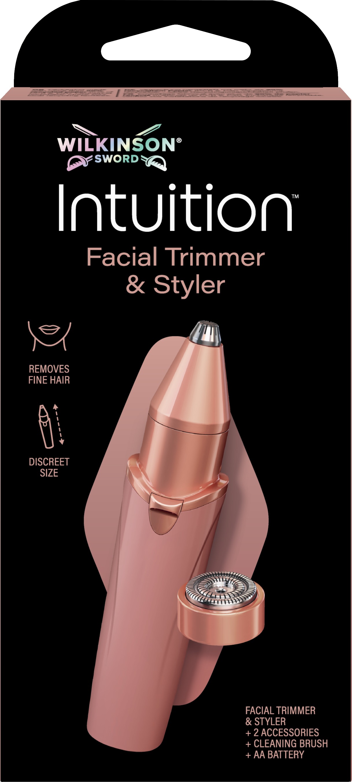 WILKINSON Intuition Perfect Finish 2v1 bateriový voděodolný dámský strojek