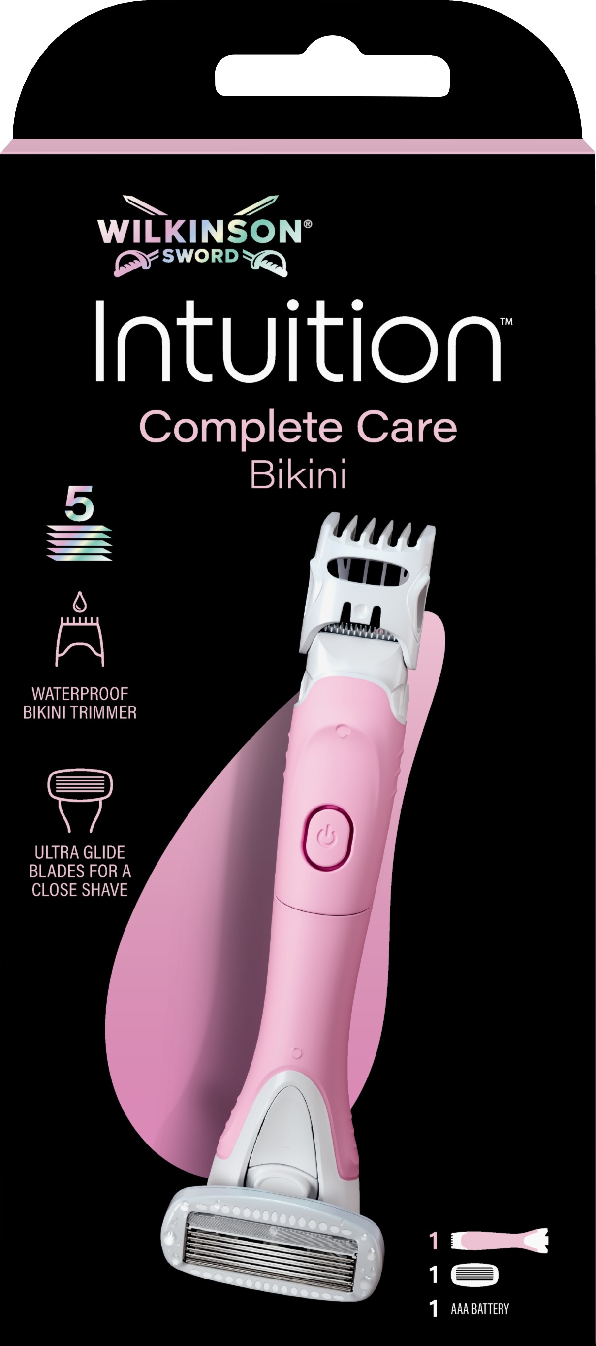 WILKINSON Intuition Complete Bikini holící strojek + 1 náhradní hlavice