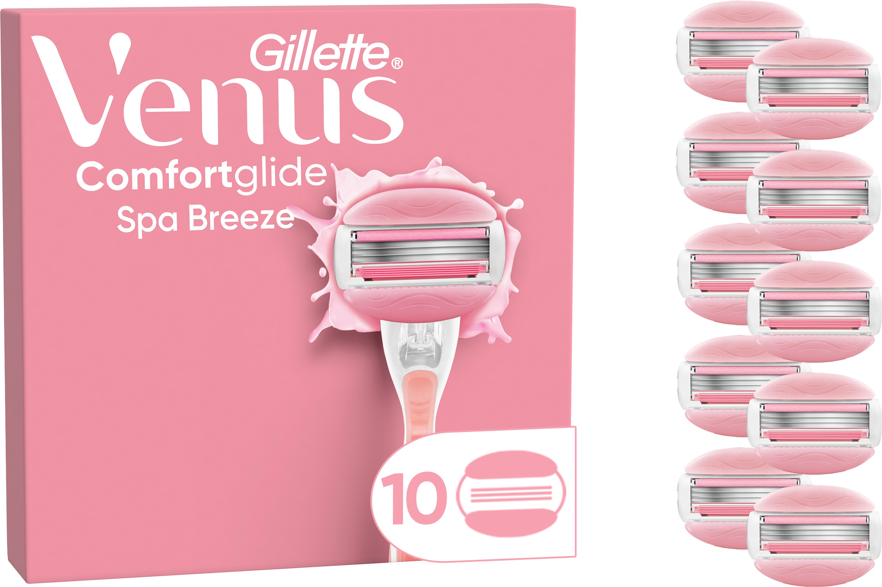 GILLETTE Venus ComfortGlide Spa Breeze 10 ks