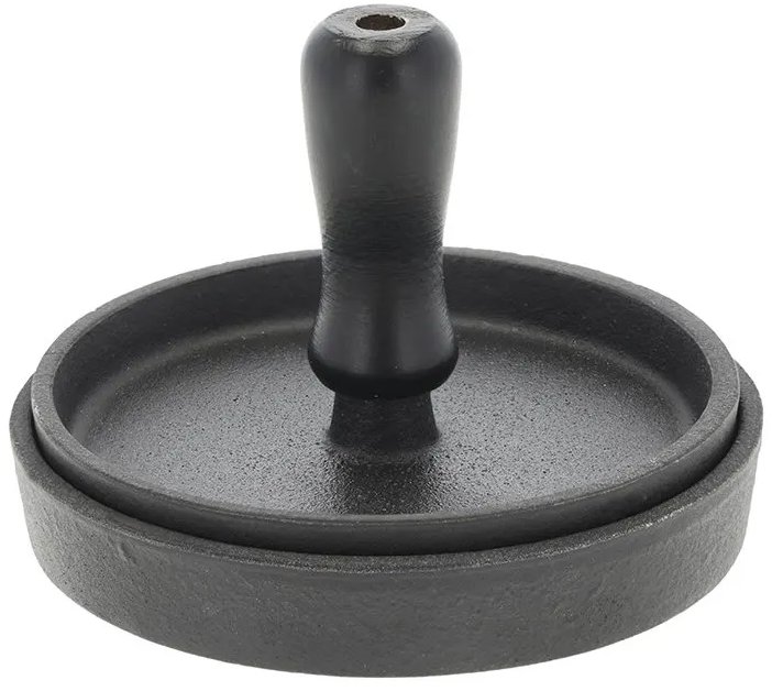 Holm Litinový lis na hamburger 13 cm