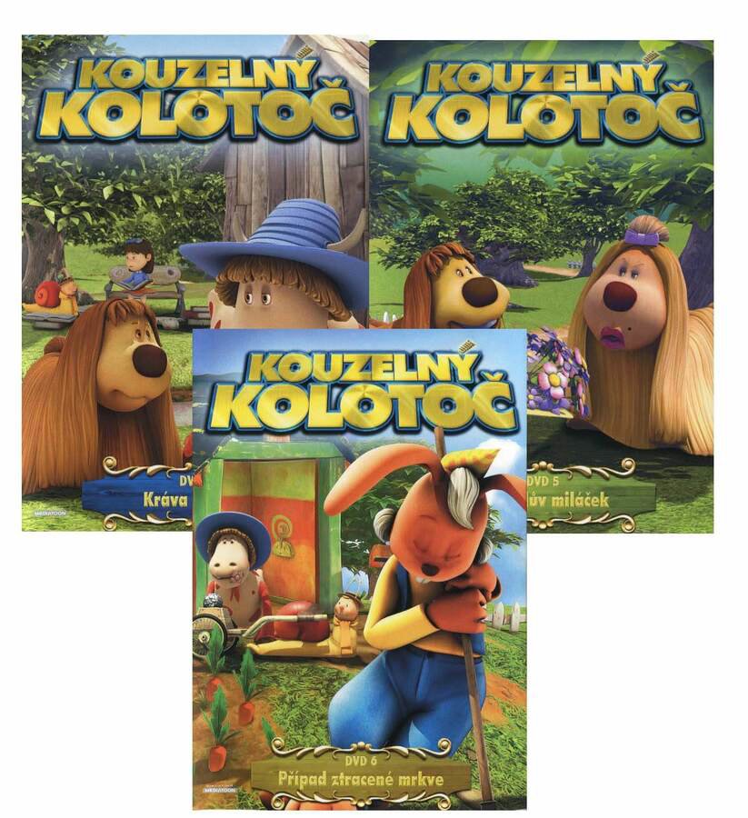 Kouzelný kolotoč 2, 5, 6 - kolekce 3 DVD