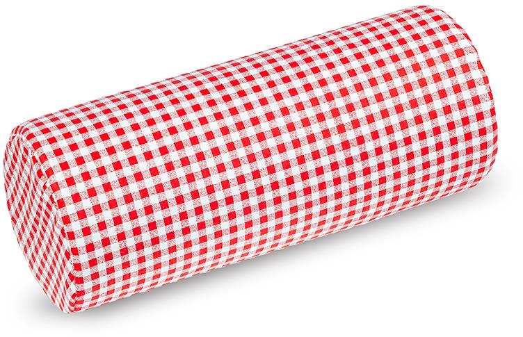 BELLATEX Povlak VÁLEC BERTA 15 × 35 153/609 kostička červená