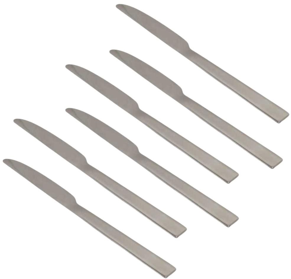 HOME ELEMENTS Jídelní nůž Alfa 6 ks set na papírové kartě
