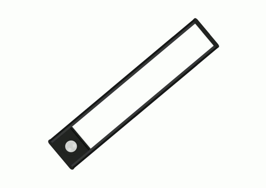 Xtech Nabíjecí LED svítidlo L-1005, 20 cm, černé