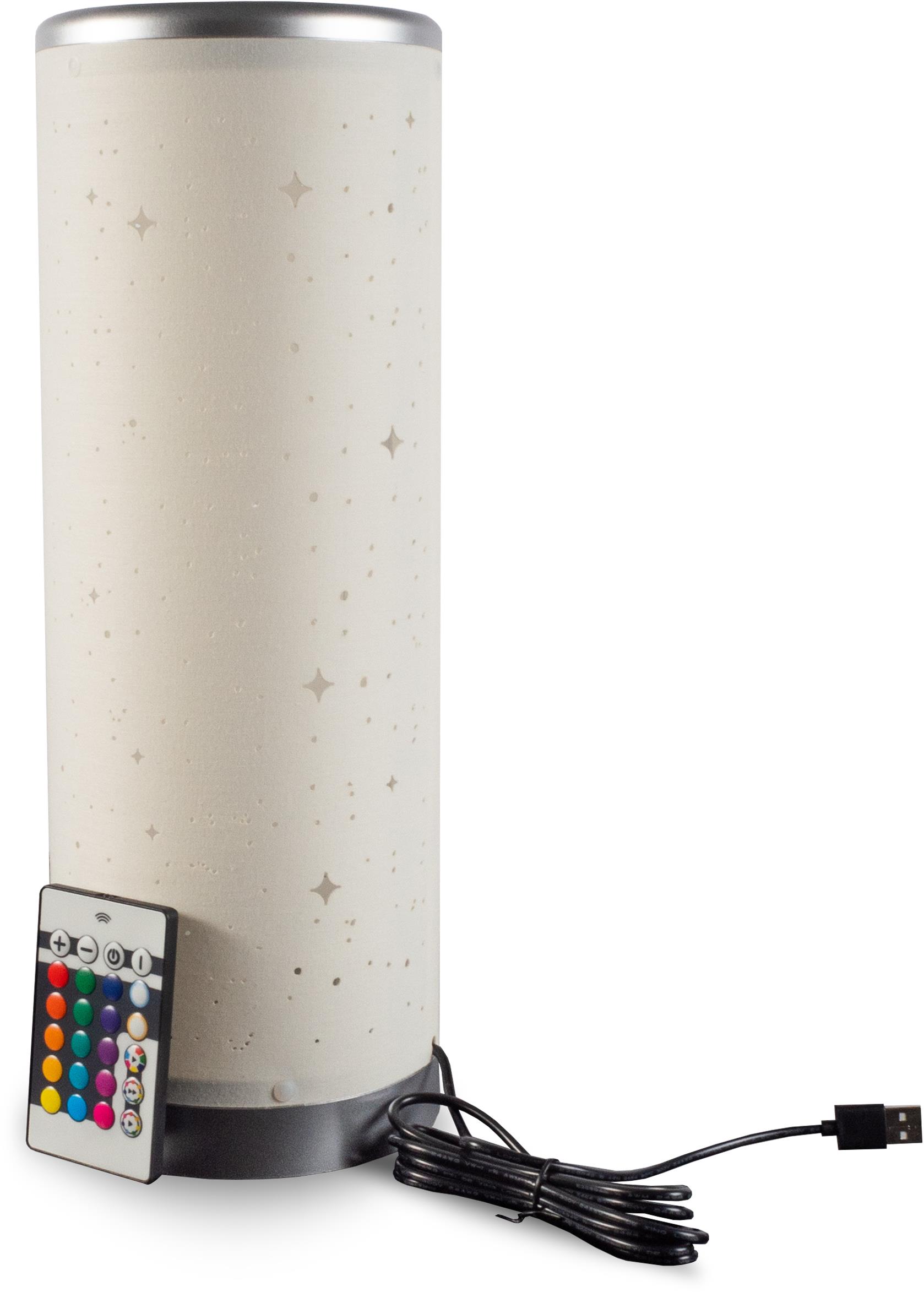 Aga LED RGBW Stolní lampa s hvězdnou oblohou