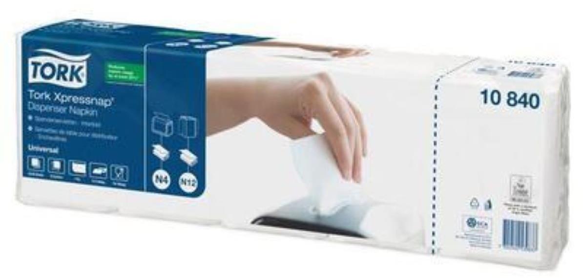TORK Xpressnap® Bílý ubrousek do zásobníku
