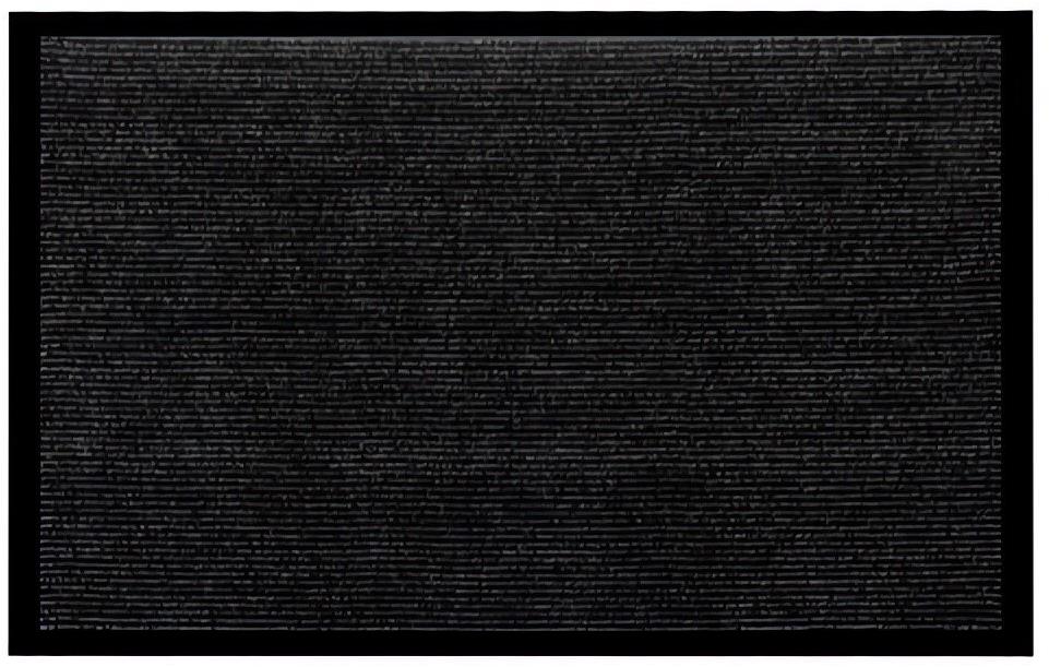 Ruhhy 22055 Rohožka 60 × 90 cm černošedá