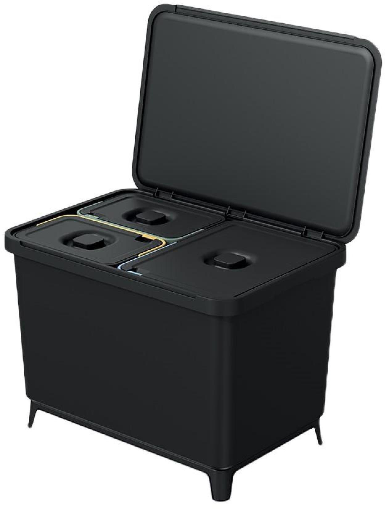 PROSPERPLAST Systema 1 × 23 L + 2 × 10 L černý