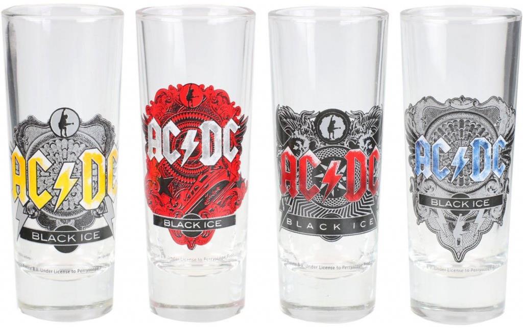 AC/DC: Logo - štamprle 4 kusy