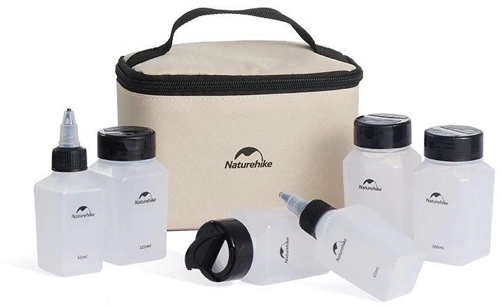 Naturehike set lahviček na koření 6v1 257 g