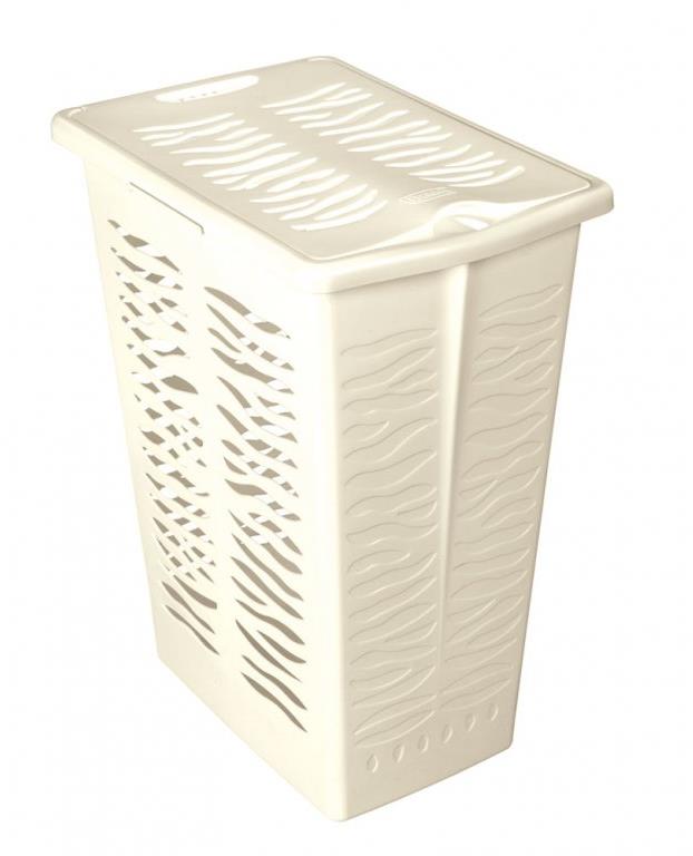 Branq Prádelní koš Zebra 30 l, béžový
