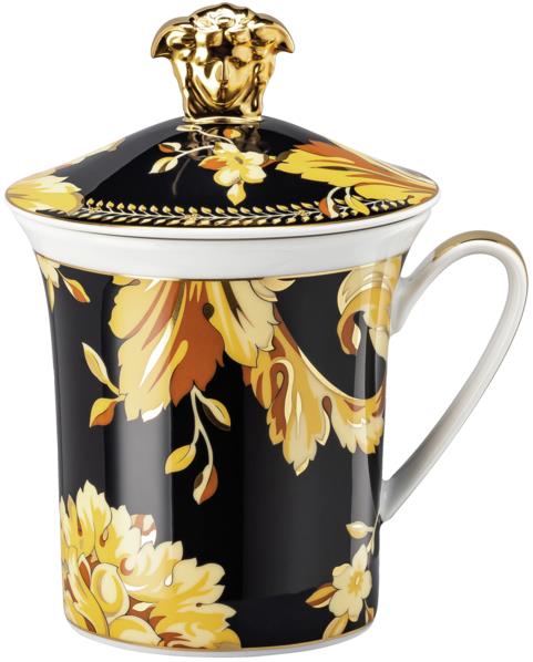 ROSENTHAL VERSACE Hrnek s pokličkou Vanity 30 let