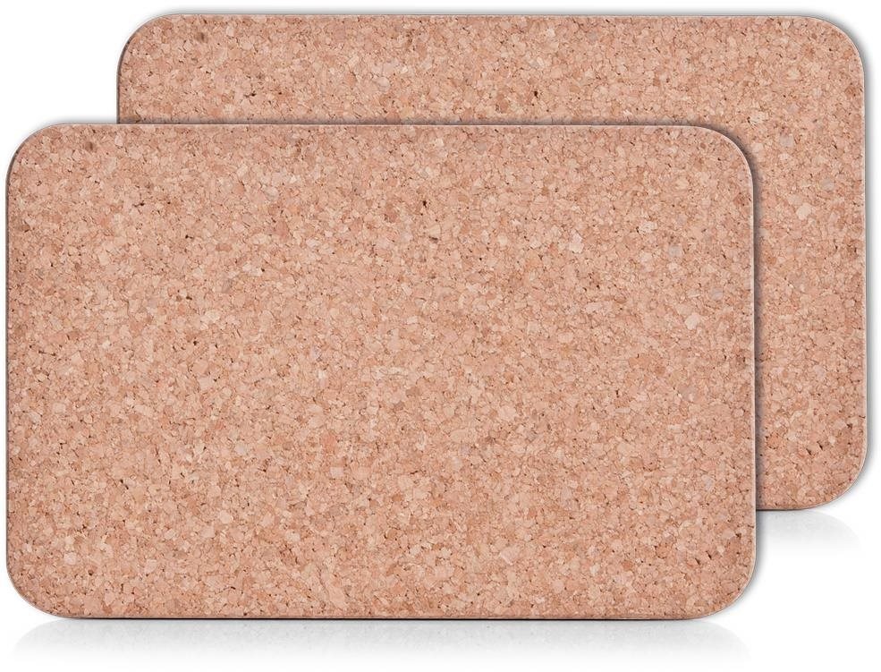 ZELLER Podložka pod hrnec z korku sada 2ks obdélníkový, 30 × 20cm