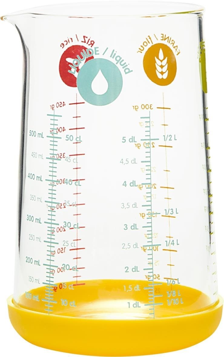 Kuchyňská odměrka PKM-0500J 500 ml, sklo, Pebbly