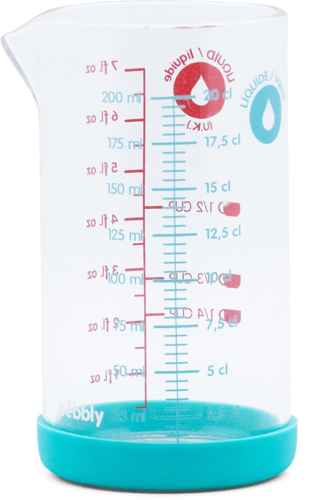 Kuchyňská odměrka PKM-0200B 200 ml, sklo, Pebbly