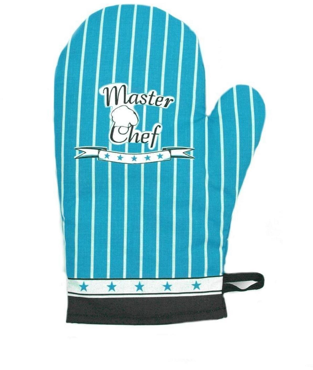 Forbyt Kuchyňská chňapka Master Chef tyrkysová 1 ks 18 × 28 cm