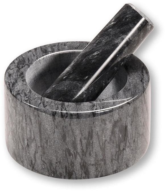 KESPER Hmoždíř s tloučkem šedý, mramor, průměr 13 cm