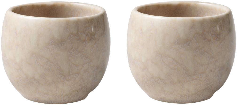 Villeroy & Boch Stojánek na vajíčka Perlemor Home Sand, 2 ks
