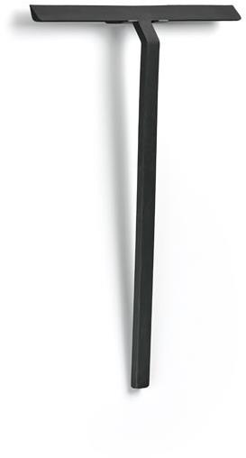 Sprchová stěrka RIM 30 cm, černá, kov, Zone Denmark