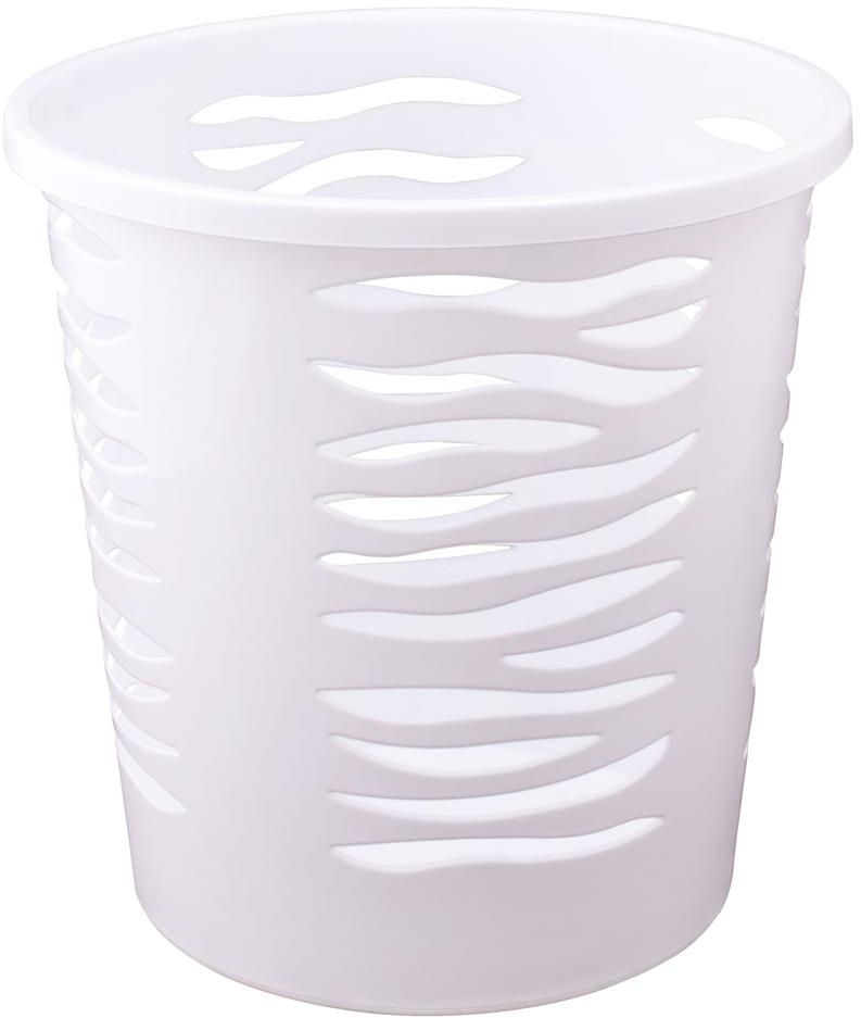 Branq Zebra koš na papír, 10 l - bílý