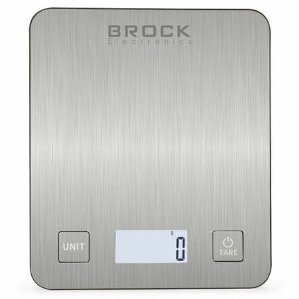 Brock Digitální kuchyňská váha, max 5kg, 18,5 × 21,5 cm